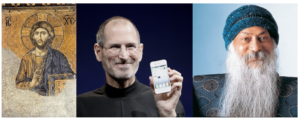 Jésus, Steve Jobs, Osho